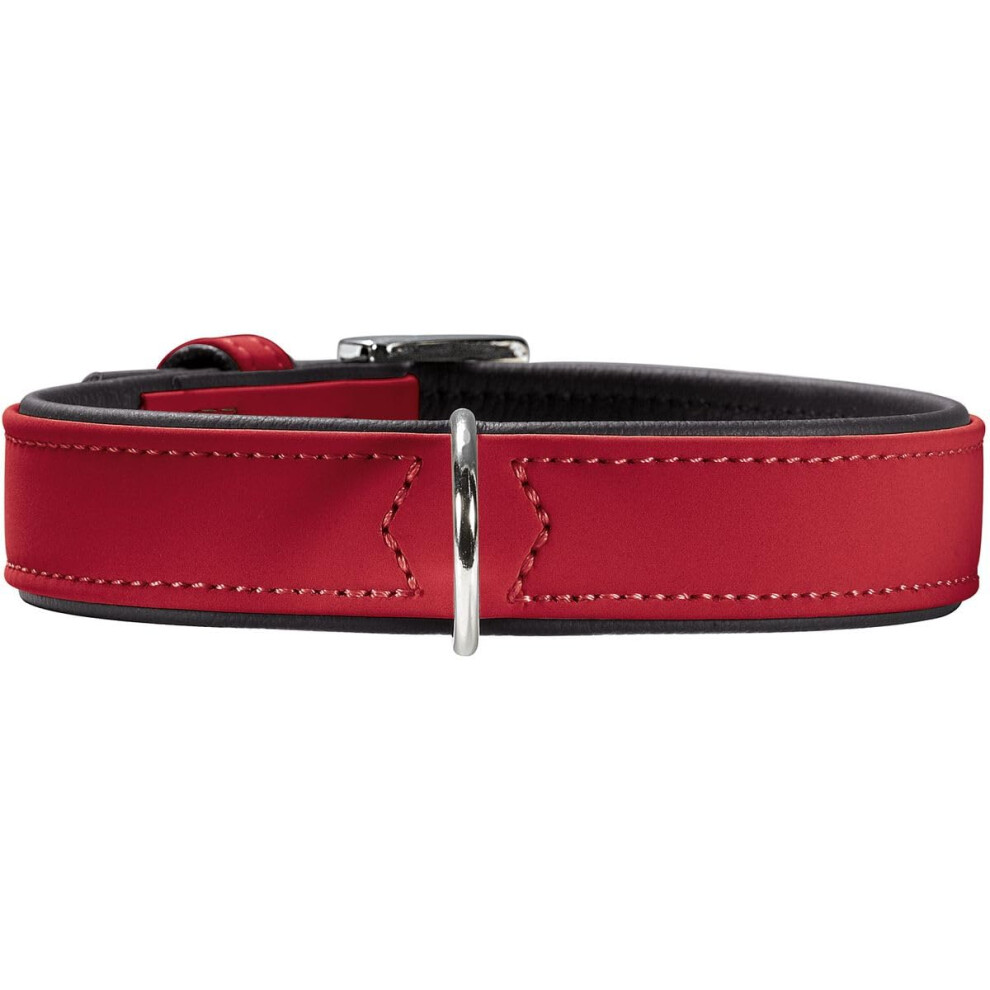 Hunter - Dog Collar Softie 42-53Cm Red
