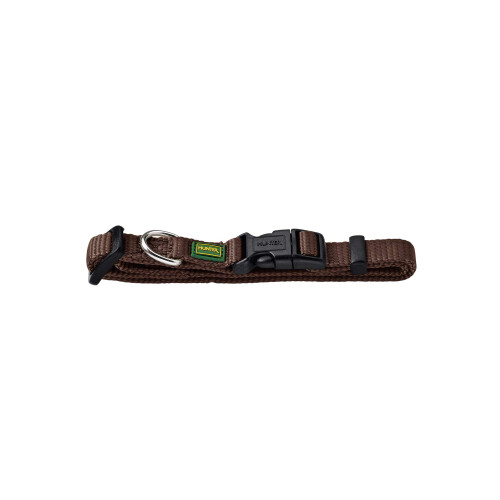 Hunter HUNTER Collar Vario Basic extra wide, S/20 Nylon, brown