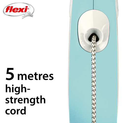 flexi TRIXIE flexi New Comfort Strap cord Light Blue 2
