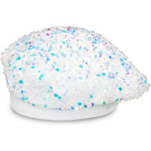 Καπέλα Bling Beret για γυναίκες Sequin Paris Artist Cap Μοντέρνο γυναικείο λαμπερό γαλλικό στυλ