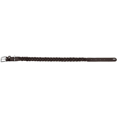 Hunter HUNTER Collar Solid Education Special, 45 67283 Soft genuine cow leather, dark brown 1