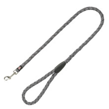 TRIXIE dog lead Cavo leash S?M, 39.37 inches, ? 0.47 inches in graphite - short lead for good control - for small to medium-sized dogs - 143416