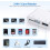 SD TF Memory Card Reader, Compatible with iPad Pro, MacBook Pro/Air, 3-in-1 USB Camera Card Reader Adapter and More Devices 3