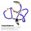 Crafts Soldering Helping Hands with Flexible Third Arm Blue 5 Claws PCB Tool 5