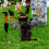 Lighted Metal Cat Yard Stake, Halloween Decoration 2