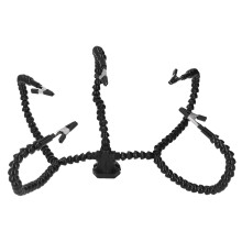 Helping Hands for Soldering 5 Claws Flexible Arms PCB Black Finish