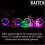 LED Bicycle Wheel Spoke Light for 1 Wheel, Orange 3