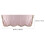 Funda premium para protector de asiento de piano, lámpara vertical, rosa bebé 2