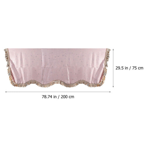 Funda premium para protector de asiento de piano, lámpara vertical, rosa bebé 1