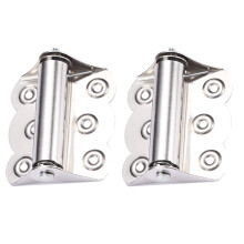 Veerscharnier, 2 stuks, scharnieren voor opvouwbare rolluiken, scharnieren voor opvouwbare deuren, scharnieren voor vouwluiken, 3,07" x 2,44" x 0,79"