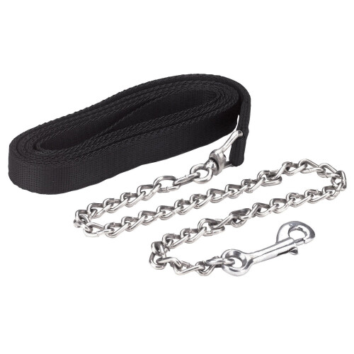 Kerbl Lead with Chain 250 cm 250 cm Black