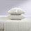 Twin XL cotton percale sheet set Evie Yellow 3