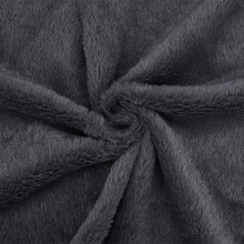 19.770.9 Inch Gray Short Hair Fur Fabric Pre-Cut Craft Fur Fabric Shaggy Fur Patches for Christmas Crafts Costumes Rugs Pillows Gray