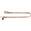 Hunter HUNTER Leash Solid Education, 16/150 Soft genuine cow leather, cognac 1