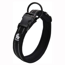 Truelove Dog Training Collar TLC5011 Reflective Premium Buckle Nylon Webbing Pet Dog Collars,High Grade Nylon Webbing No Choke Basic Collars Now