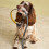 Joules Joules Leather Dog Collar Lead, Navy, One Size 1