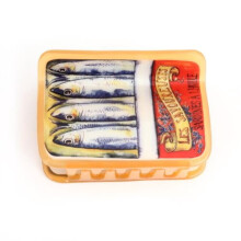 Pinza para el cabello personalizada de acetato con forma de sardinas para mujeres y niñas con cabello grueso. Regalo navideño de imitación de