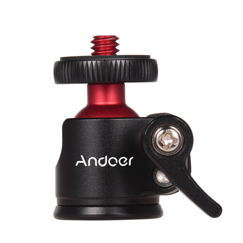 Stativkulehode360 graders svingbart for DSLR 1