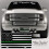 Πινακίδα κυκλοφορίας αμερικανικής σημαίας JASS GRAPHIX ματ μαύρο σε μαύρη ετικέτα 3