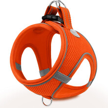 Joytale Step in Dog Harness,Soft Mesh Reflective Breathable Vest Harnesses,Easy Walk Harness with Safety Buckle for Puppies and Extra Small