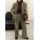 Γυναικεία Φθινοπωρινά Σύνολα Δύο Τεμαχίων με Κομψό Μπλέιζερ και Παντελόνι με 4