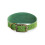 Ancol Ancol Timberwolf Leather Greyhound Collar Green, 34-43 cm 1