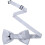 2 Packs Solid Color Pre-tied Bow Tie Adjustable Bowtie for Men 4