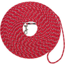Junior puppy tracking lead, XXS?XS: 8 m/? 4 mm, red