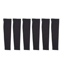 Arm Sleeves Black 3 Pairs for Basketball Outdoor Activities Blood Circulation