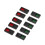 Battery Marker Button & Display Indicator Stickers (10pcs), Compatible with D-cell batteries 4