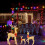 Pre-Lit2D Julehjortedekoration Sæt med 3 4