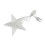 LED Clear Acrylic Star Tree Topper 22cm 31 Lights 4