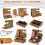 Handy-Dockingstation aus Massivholz mit Schublade 5