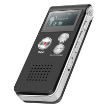 Paranormal Hunting Equipment Digital EVP Voice Activated Recorder USB US 8GB (Black)