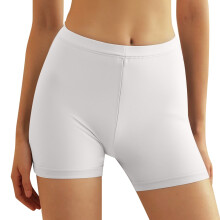 Dam Boyshorts Trosor Enfärgade Sidenunderkläder Med Mellanhög Midja Sidenstickade Bekväma Andningsbara Leggings Dam Sömlösa Trosor