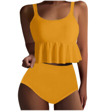 Zwemkleding voor dames 2025 Damesbadkleding Conservatieve badkleding Damesstrandrokjes met print Bikini's Zwempaksets