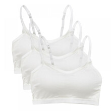 Set van 3 damesbeha's, slaapbeha's, gewatteerde bralettes, comfortabele beha's met bandjes en vulling voor dames