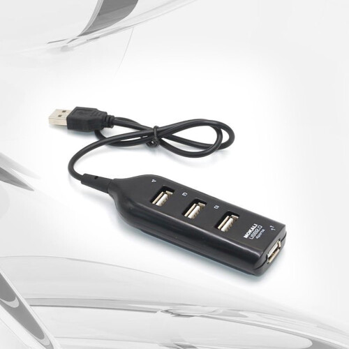 TOXMENT 4-ports USB 2.0-hub, sort 1