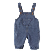Ediodpoh Baby Denim Overalls Primavera y Otoño Baby0 3 años Pantalones de moda para niño Pantalones lindos Pantalones con tirantes Pantalones para