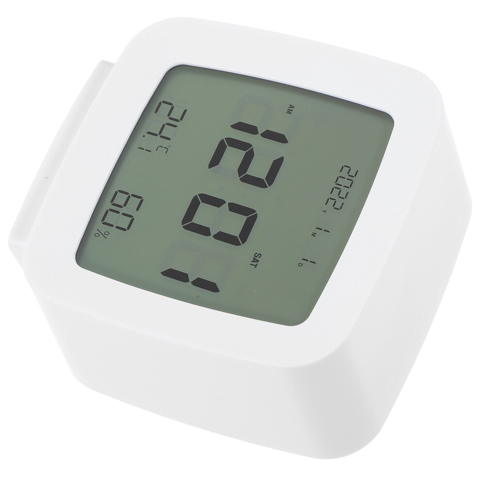 Old Fashioned Alarm Clock Bedside Digital Clocks Large Child White