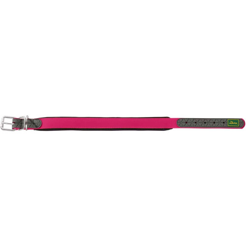 Hunter HUNTER Convenience Comfort Dog Collar Plastic Material Neoprene 55 M-L, Raspberry 1