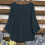 Γυναικεία Μπλούζα Plus Size Casual, Μονόχρωμη, Στρογγυλή Γιακάς και 3/4 Μανίκια, Χαλαρή 5