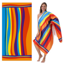 Strandhanddoek met afbeelding van 100 dollarbiljetten voor volwassenen en kinderen – Groot, sneldrogend, lichtgewicht, zacht – Geschikt voor