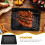 Worgeous Rectangular Baking Pans Baking Pan Tin Black Kitchen Tool Family Gatherings 1Pack 2