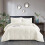Down Alternative Comforter Set King Ivory 3pc 1