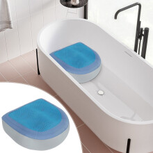 Inflatable Hot Tub Booster Seat with Suction Cups – Non-Slip Mesh Bath Chair Riser, Water-Resistant, Easy Install, Universal Fit, 1Pack