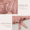 Set copripiumino matrimoniale rosa corallo, 3 pezzi 3