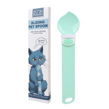 1 ST Kattgodissked – Flytande klämmatare, Slickbar våtfoderdispenser, Kompatibel med Puré- och Bisque-rör