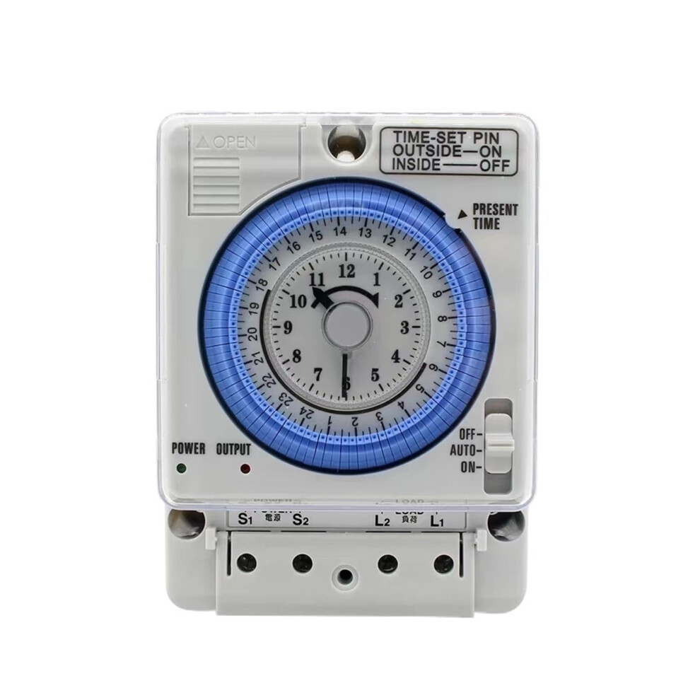 20A Din Rail Programmable Timer Switch 100240V Mechanical Time Controller For Water Heater 9169991194950