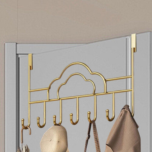 Κρεμάστρα με γάντζο πάνω από την πόρτα - 7Hooks, Βαρέως τύπου κρεμάστρα για πετσέτες 2